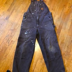 Carhartt Overalls, Bibs. 40x32, USA